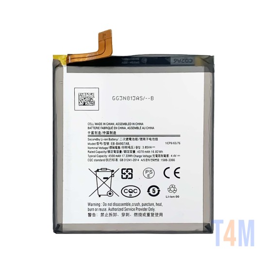 Bateria Samsung Galaxy S10 Lite/A907 EB-BA907ABY 4500mAh 3.85V 17.33Wh